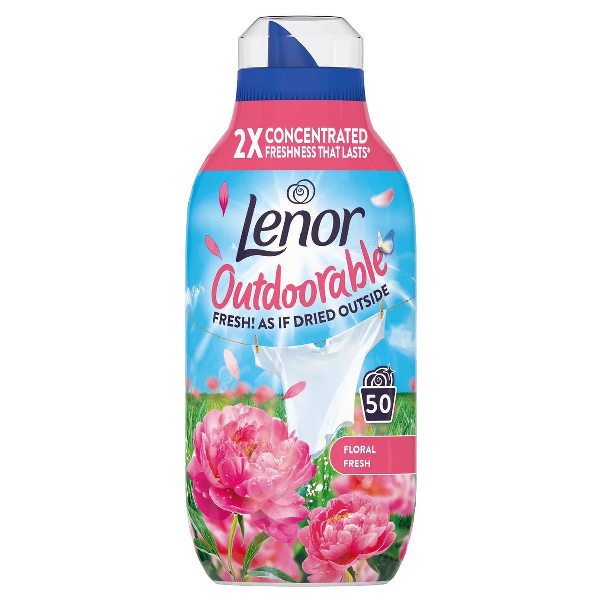 Lenor Outdoorable Floral Fresh Fabric Conditioner 700ml