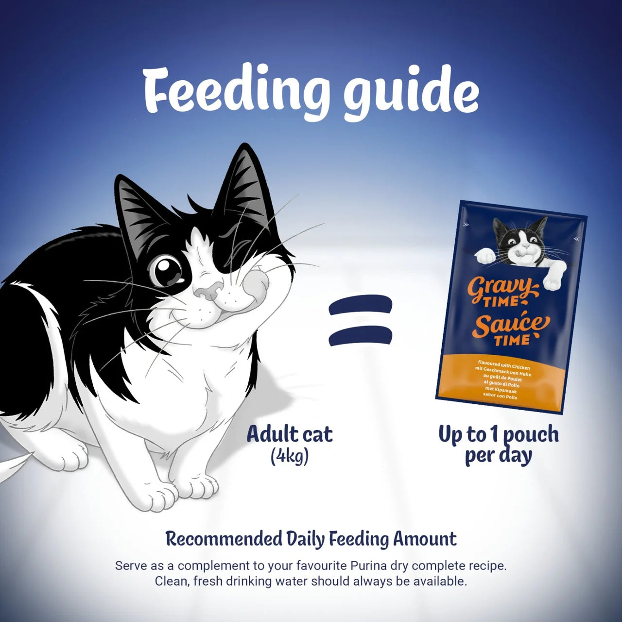 Felix Gravy Time Chicken and Turkey Wet Cat Food 6 x 40g