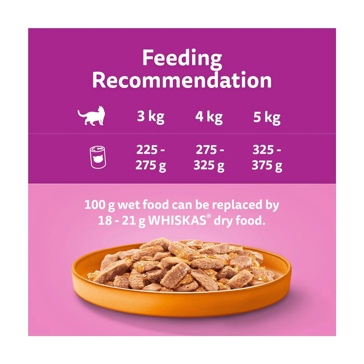 Whiskas Farm Menu Adult Wet Cat Food in Jelly Tins 6 x 400g