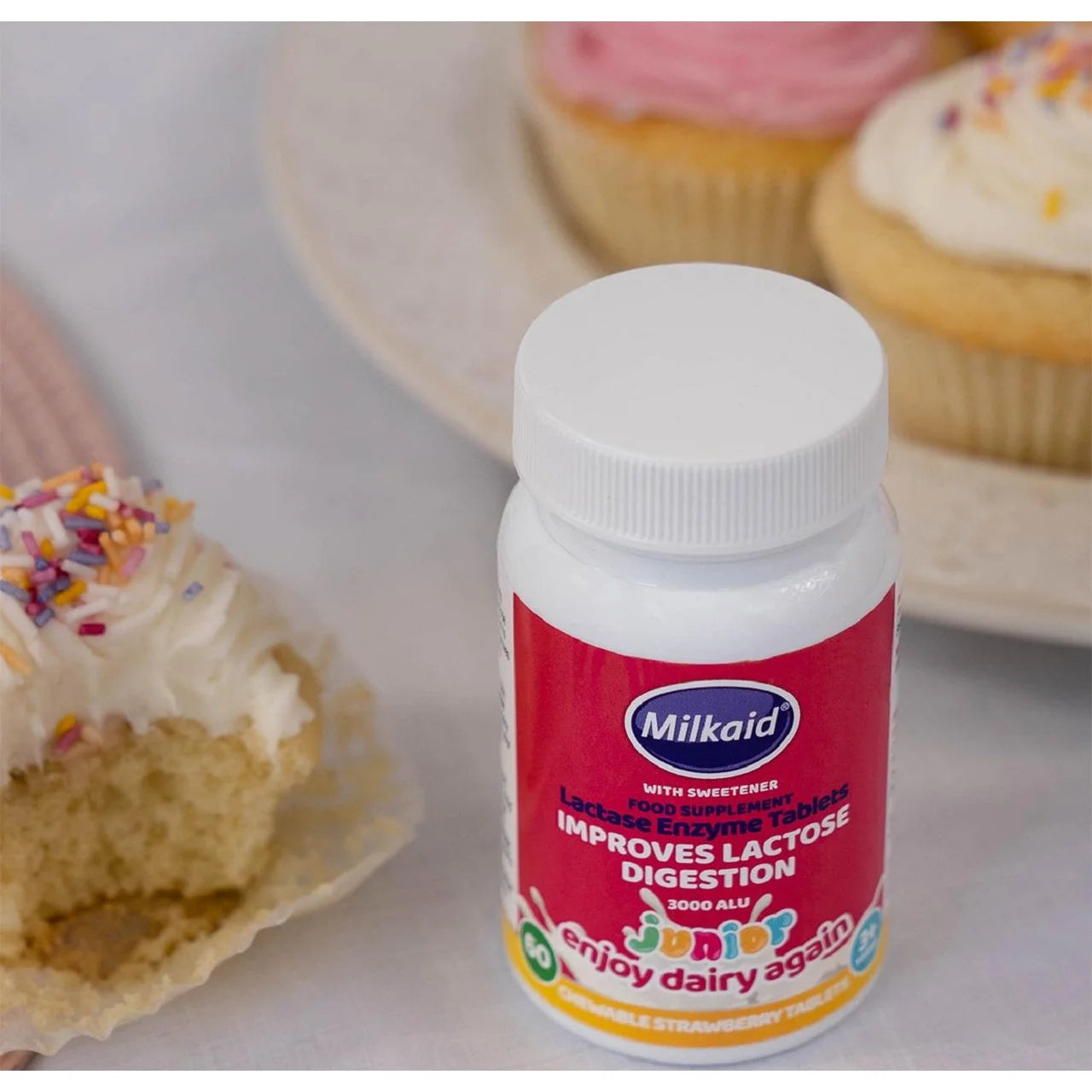 Milkaid Junior Lactase Digestion Tablets 60 per pack