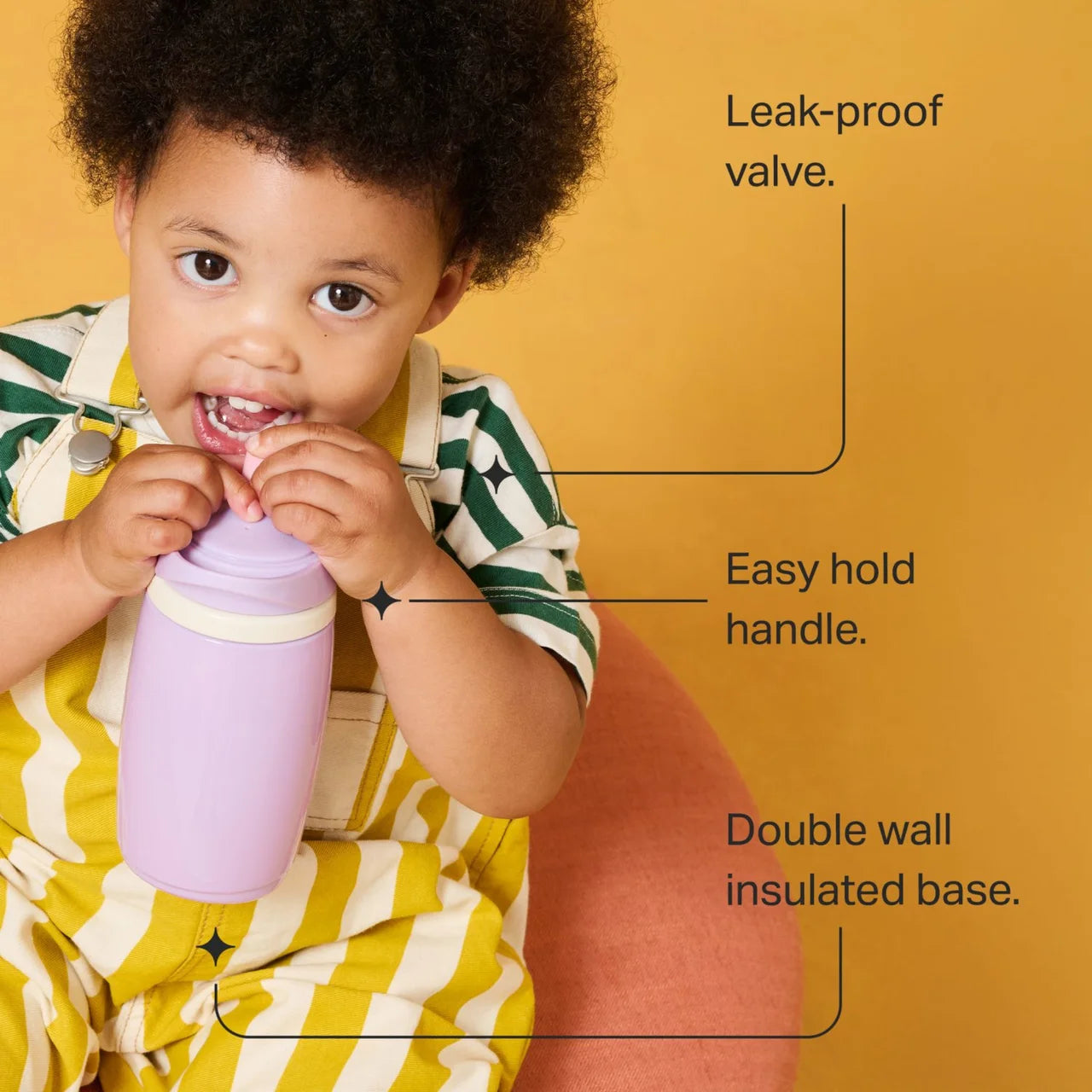 Tommee Tippee Insulated Active Spout Cip Blue/Yellow 2 per pack