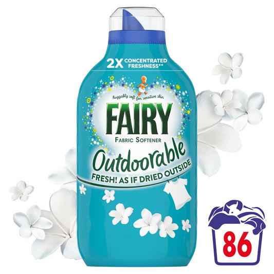 Fairy Outdoorable Fabric Conditioner 86 Wash 1204ml