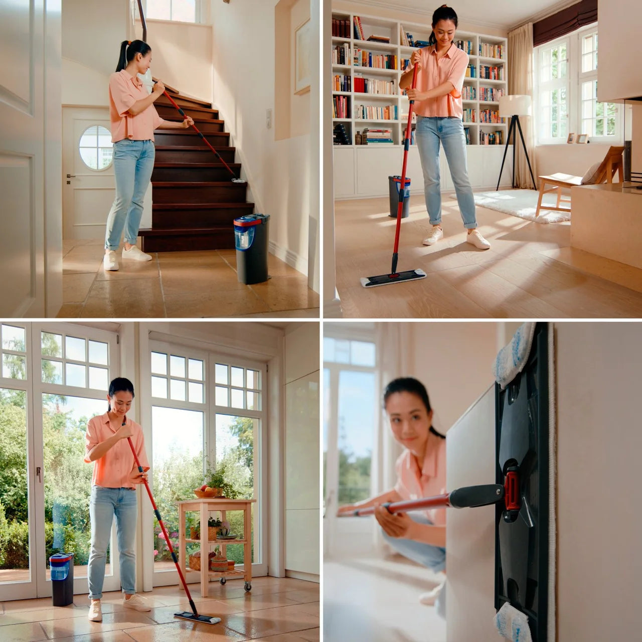 Vileda H2PrO Flat Mop & Bucket System