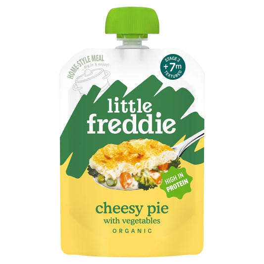 Little Freddie Cheesy Pie with Vegetables Baby Food Pouch 7+ Months 130g