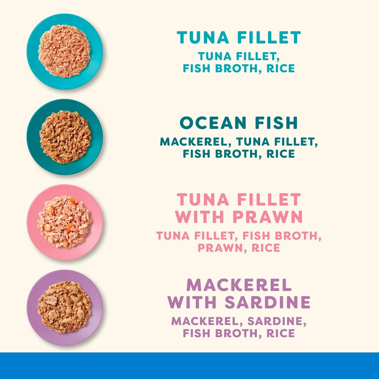 Applaws Natural Wet Cat Food Multipack Tins Fish Selection in Broth 12 x 70g