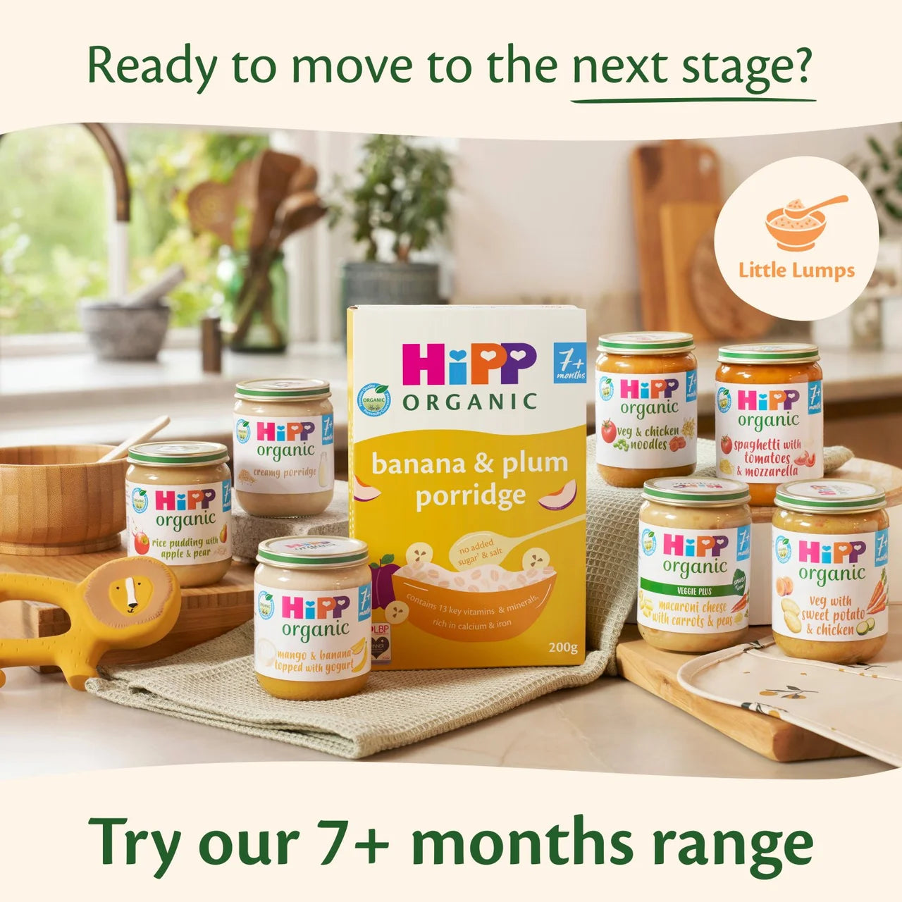 HiPP Organic Cheesy Potato & Spinach Bake Baby Food Jar 6+ Months 125g