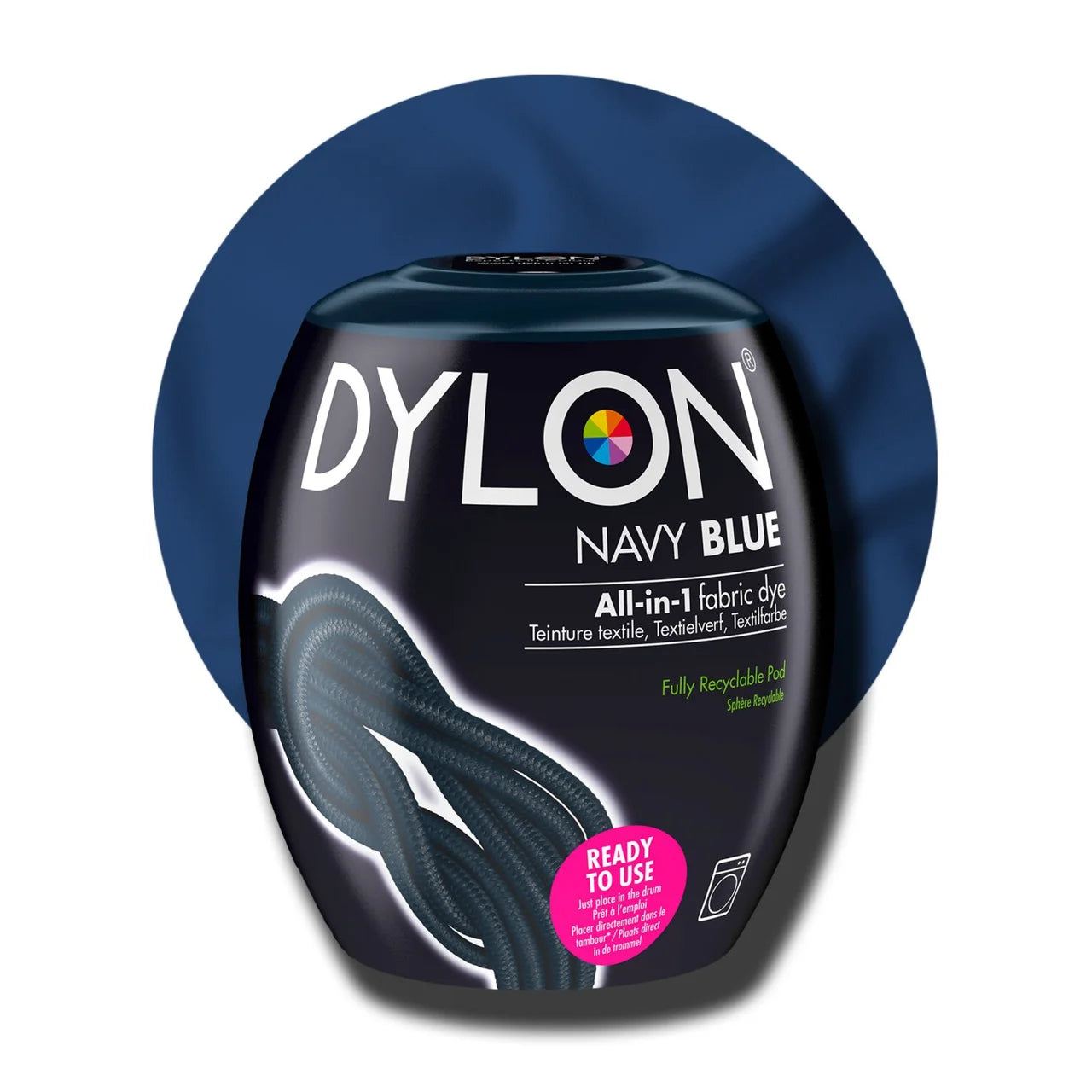 Dylon Machine Dye Pod Navy Blue 3 x 50g