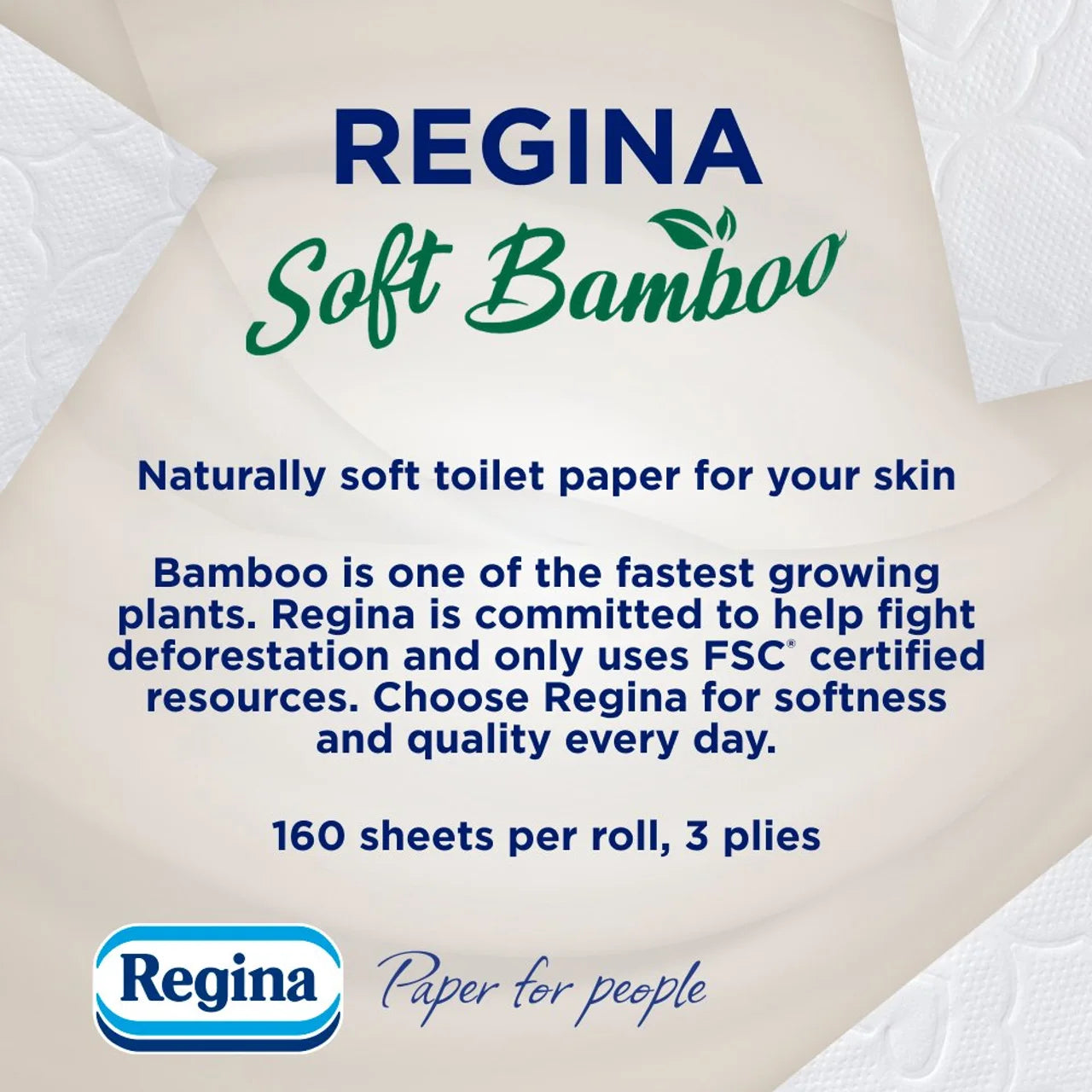 Regina Soft Bamboo Toilet Roll 12 Roll