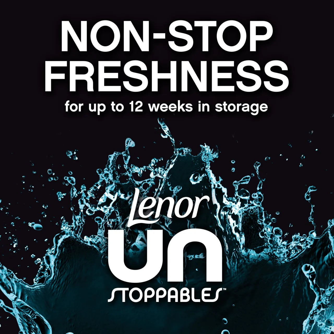 Lenor Unstoppables Fresh In Wash Scent Booster Beads 495g