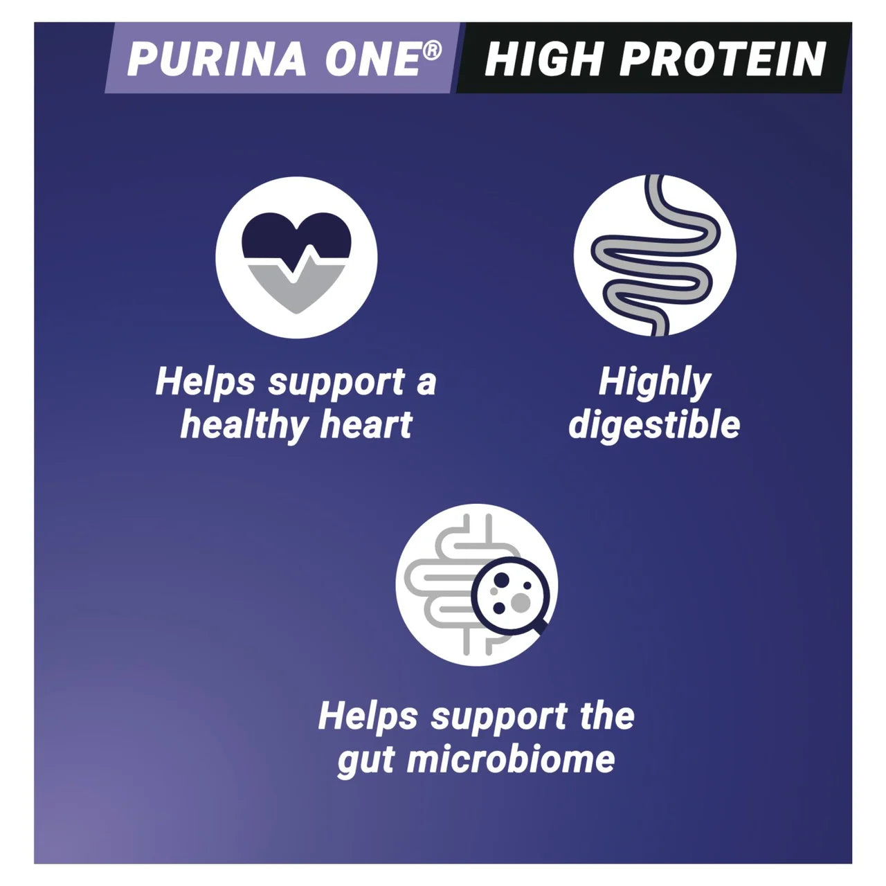 Purina One High Protein Chicken Dry Cat Food 650g