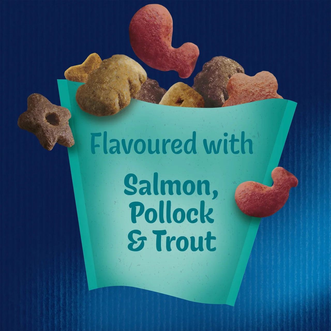 Felix Goody Bag Seaside Salmon Pollock & Trout Cat Treats 200g