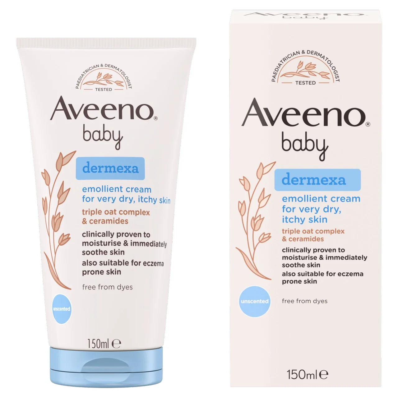 Aveeno Baby Dermexa Emollient Cream 150ml