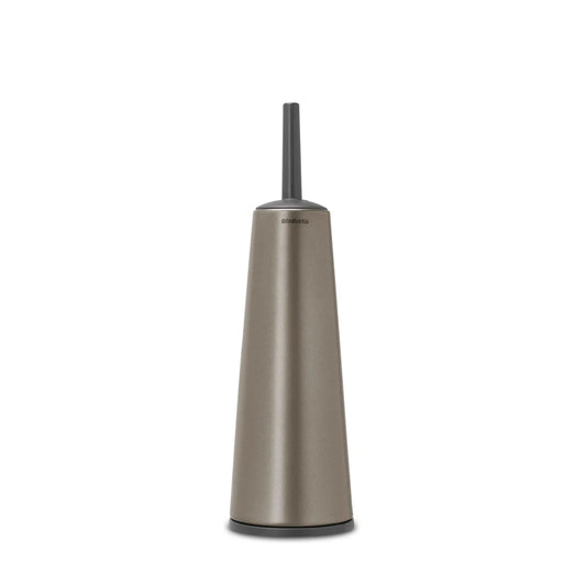 Brabantia ReNew Toilet Brush & Holder, Platinum