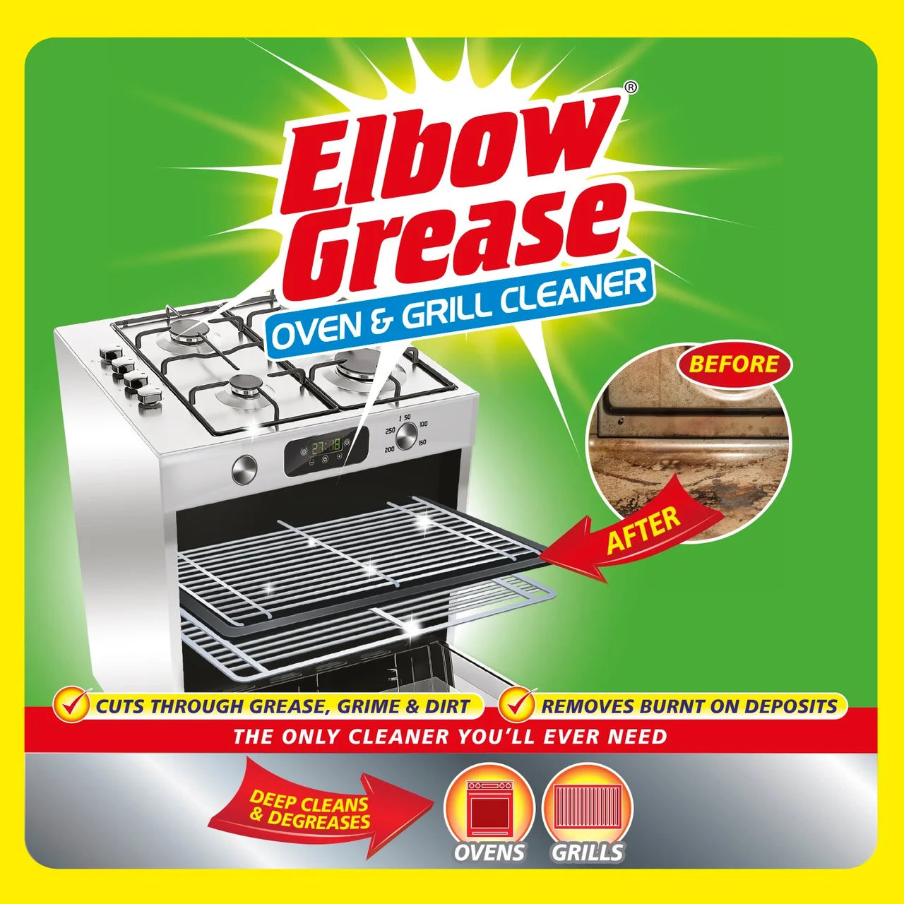 Elbow Grease Oven & Grill Heavy Duty Cleaner 400ml