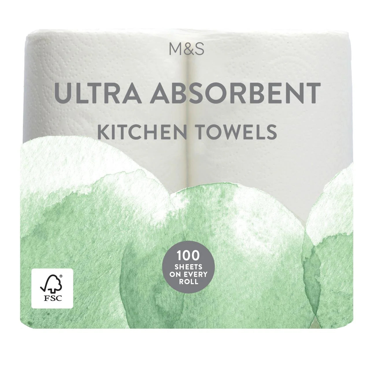 M&S Ultra Absorbent Kitchen Towels 2 per pack