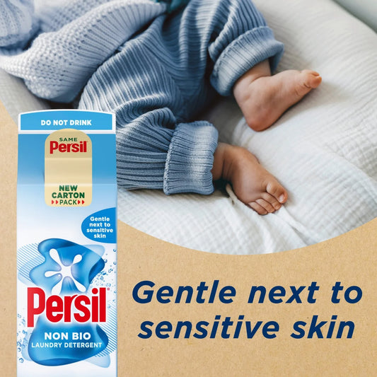 Persil Non Bio Laundry Detergent Washing Liquid 35 Washes 945ml