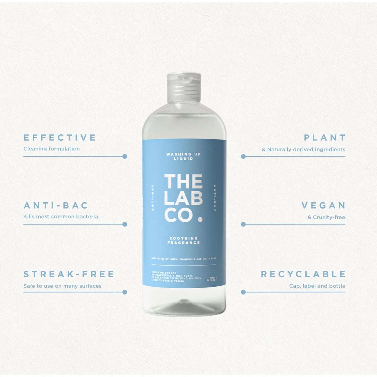 The Lab Co. Soothing Washing Up Liquid 750ml