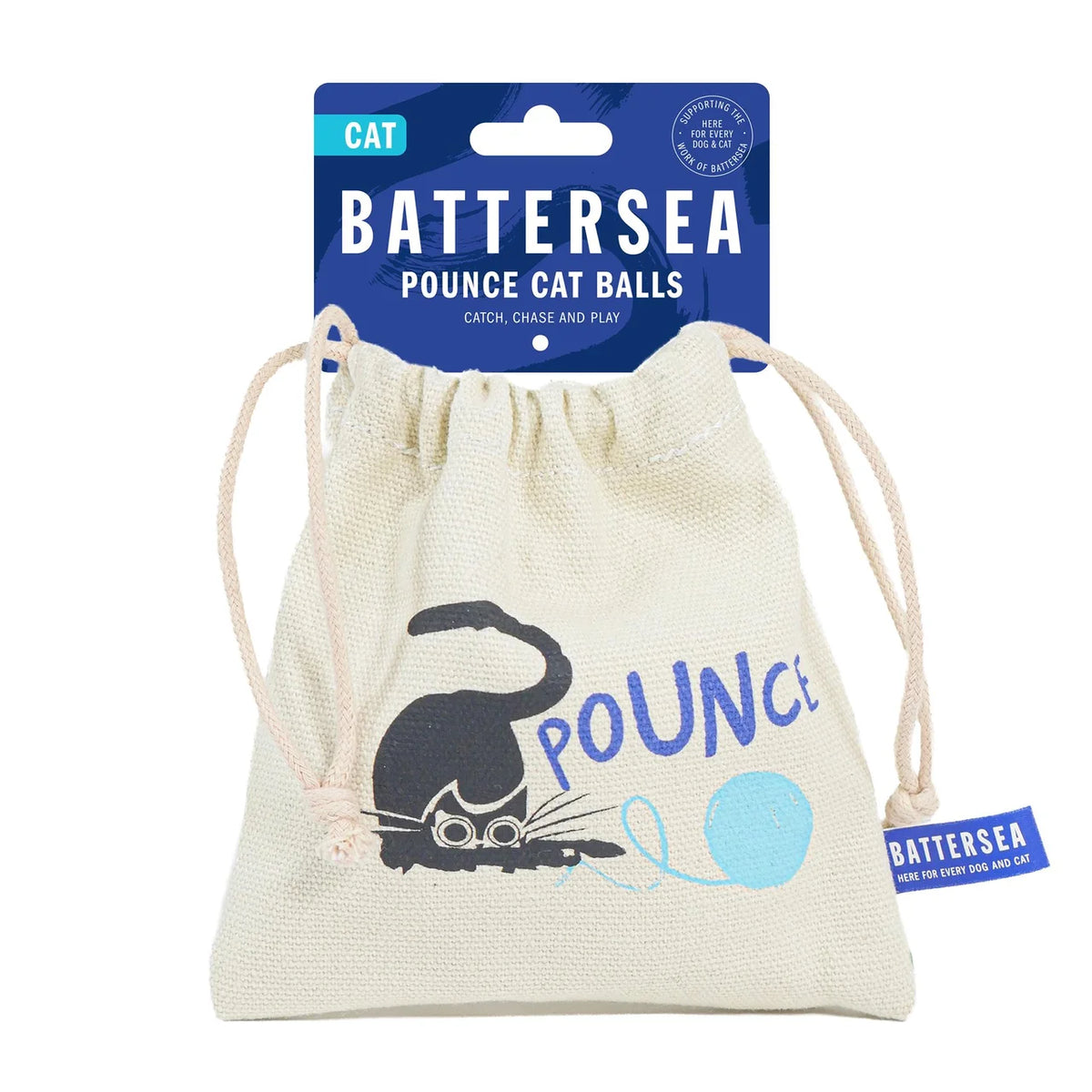 Battersea Pounce Cat Balls 4 per pack