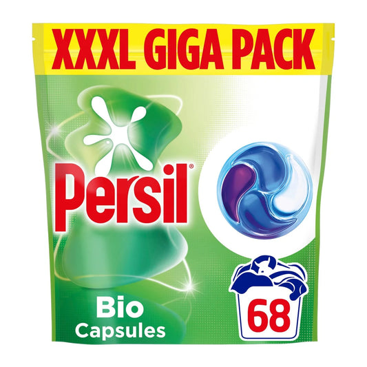 Persil Bio 4 in 1 Fast-Dissolving Laundry Capsules 68 Washes