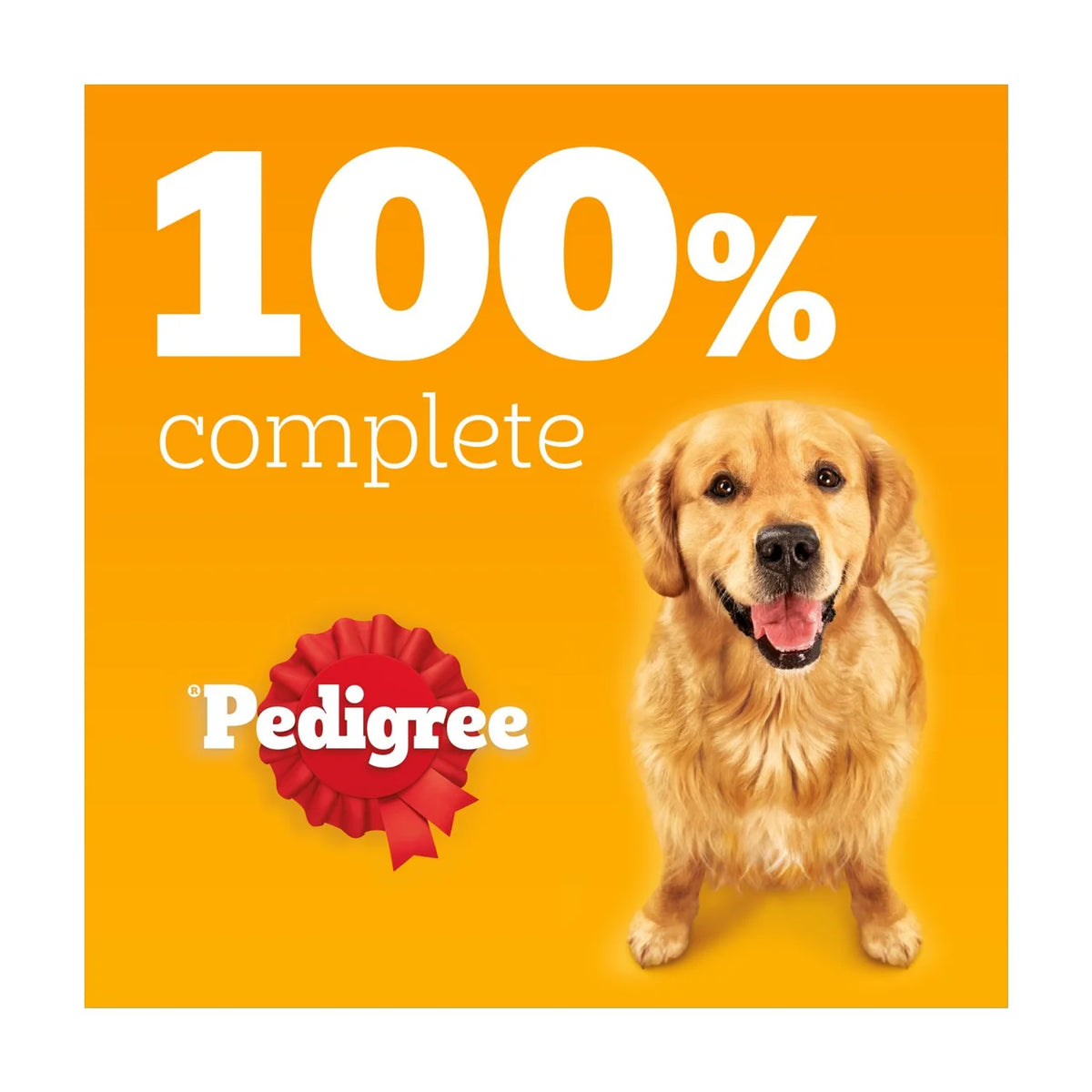 Pedigree Complete Adult Dry Dog Food Poultry & Vegetables 3kg