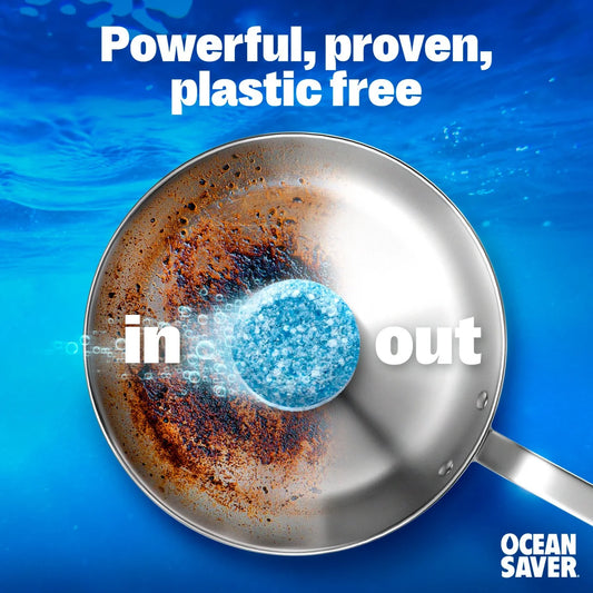 OceanSaver Plastic Free Eco Dishwasher Tablets 100 per pack
