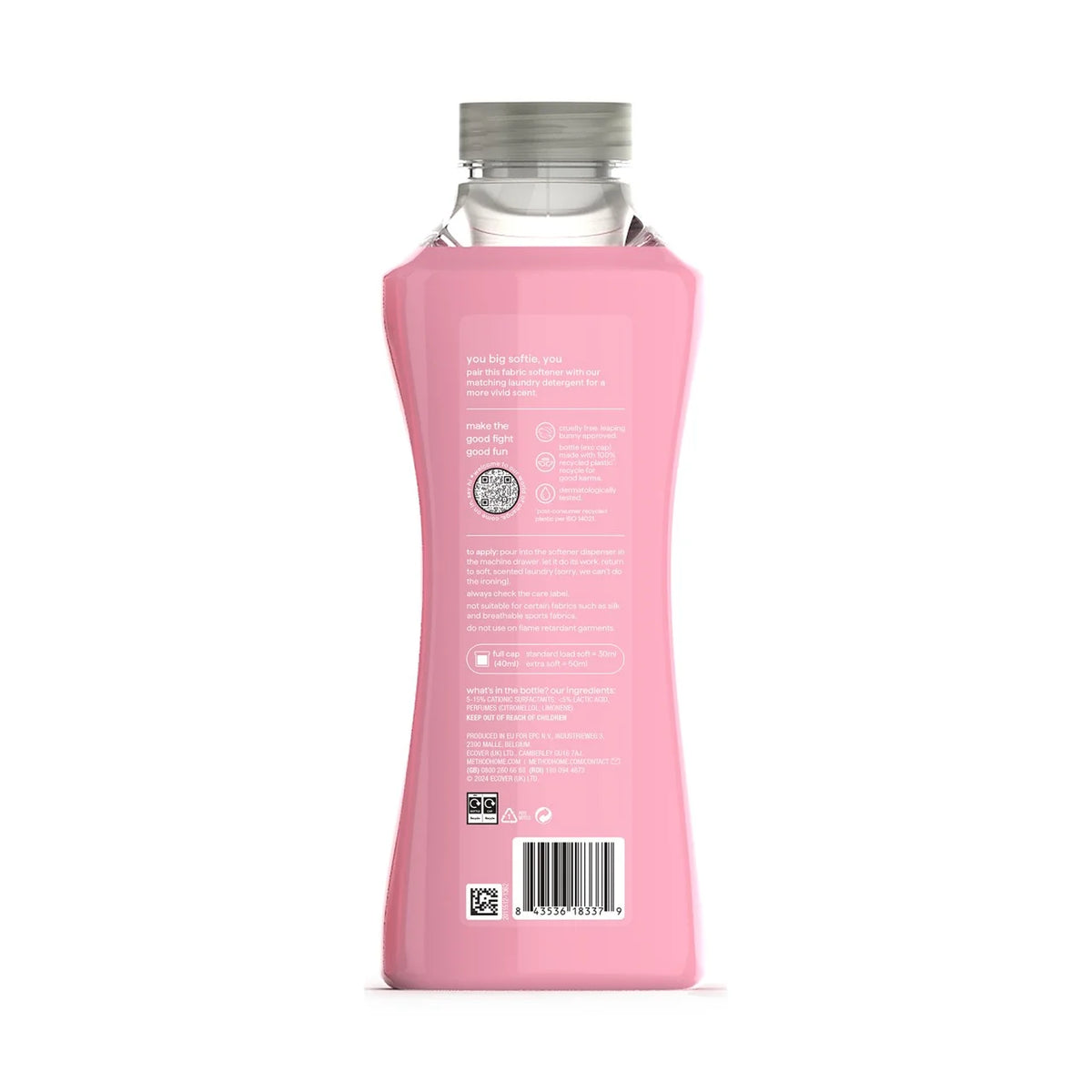 Method Fabric Softener Peony Blush 990ml