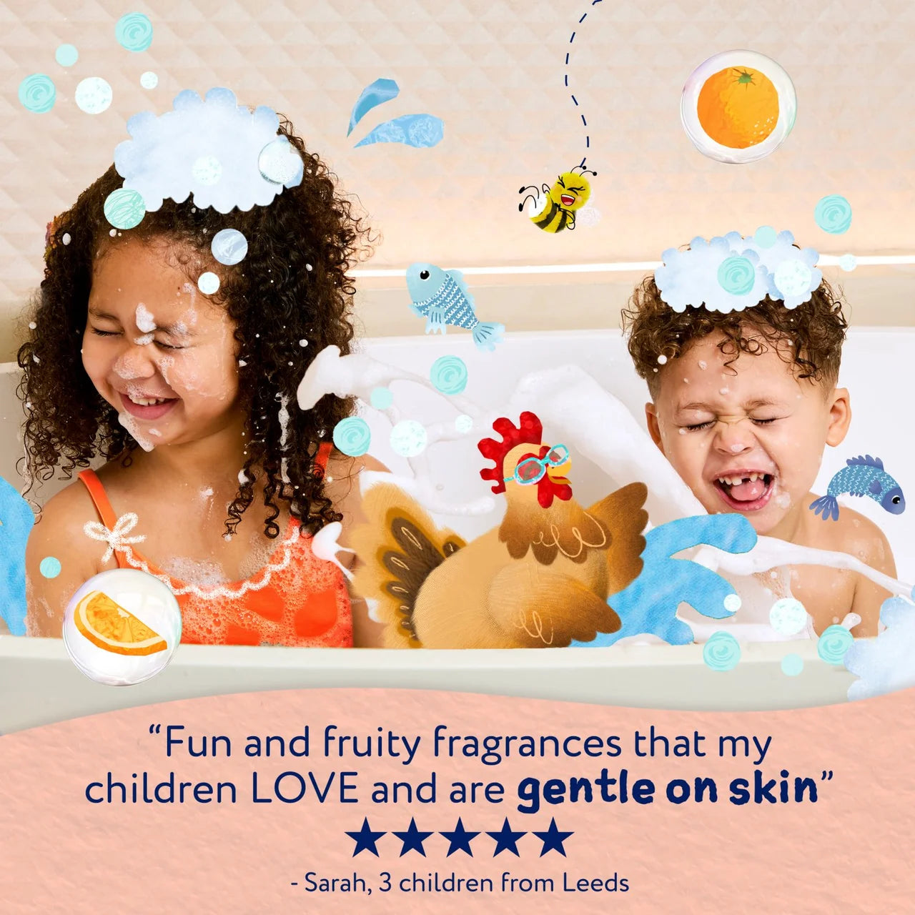 Childs Farm Hair & Body Wash, Sweet Orange 500ml