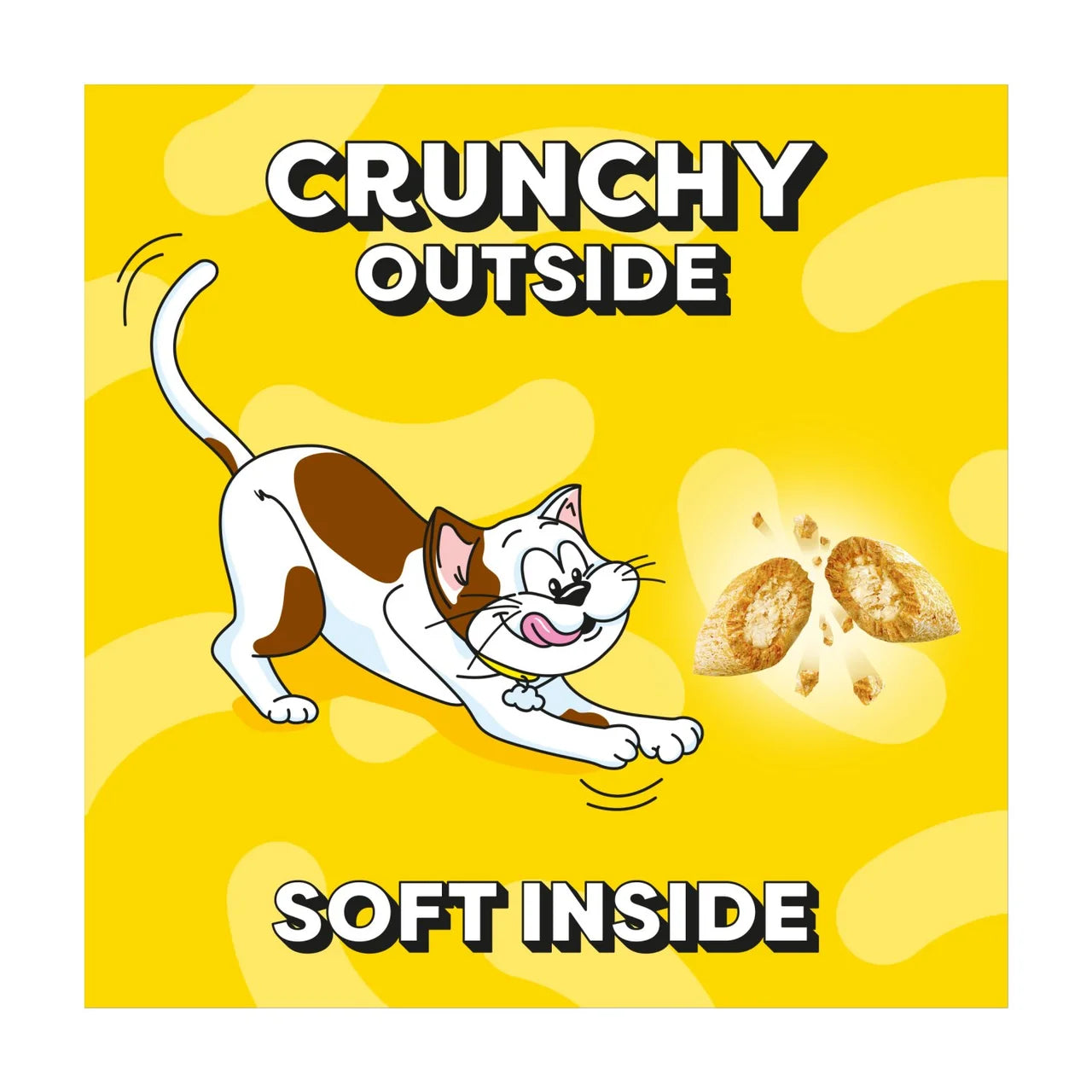 Dreamies Cat Treat Biscuits with Cheese Bulk Mega Tub 350g