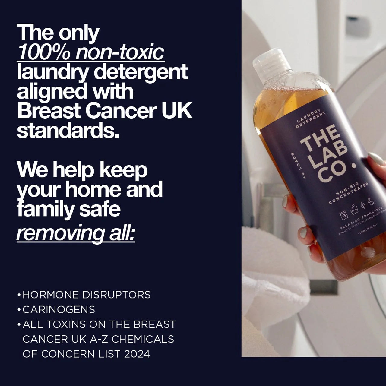 The Lab Co. Relaxing Non-Bio Laundry Detergent 1L