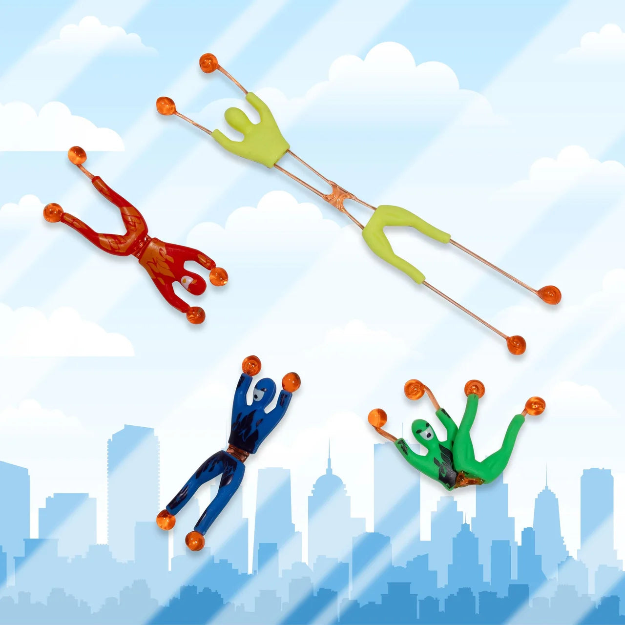 Hoot Sticky Superheroes 4 per pack
