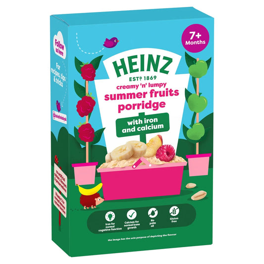 Heinz Summer Fruit Porridge Baby Food 7+ Months 200g
