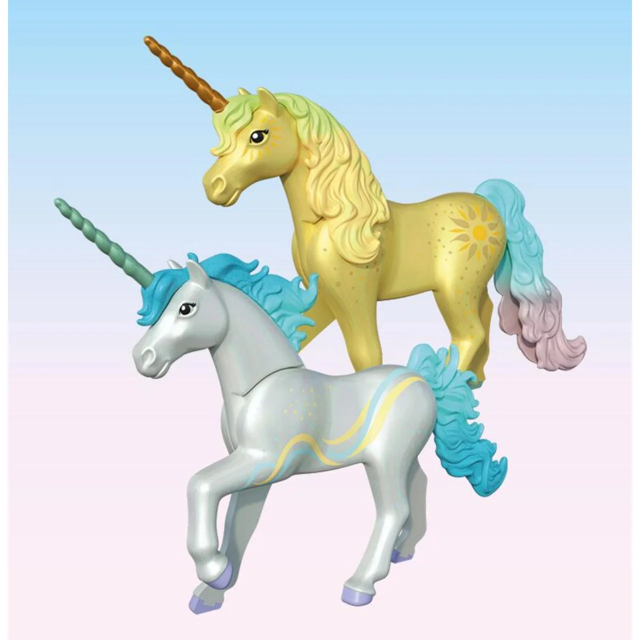 Playmobil 71840 Magical Unicorns Rainbow Flower With Collectible Unicorn