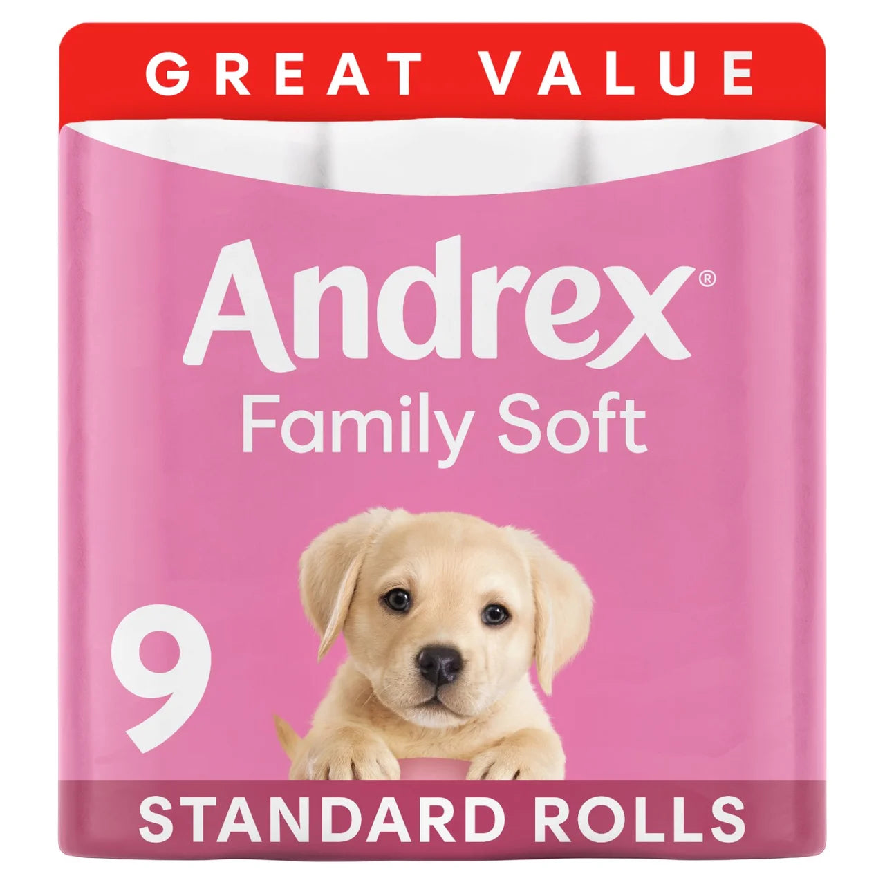 Andrex Family Soft Toilet Roll 9 per pack