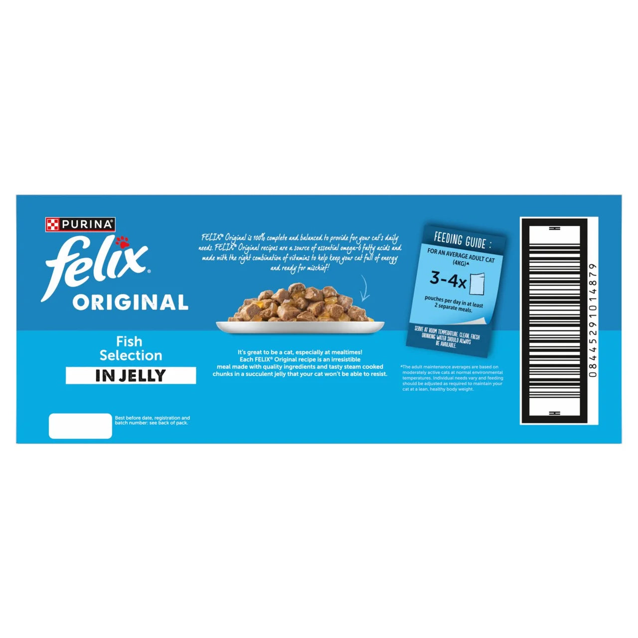 Felix Original Fish Selection in Jelly Wet Cat Food 40 x 85g