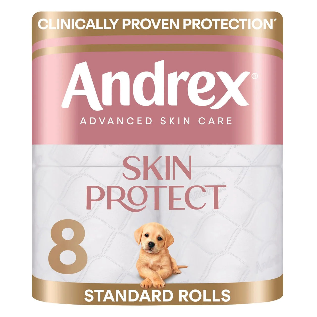 Andrex Skin Protect Toilet Roll 8 per pack