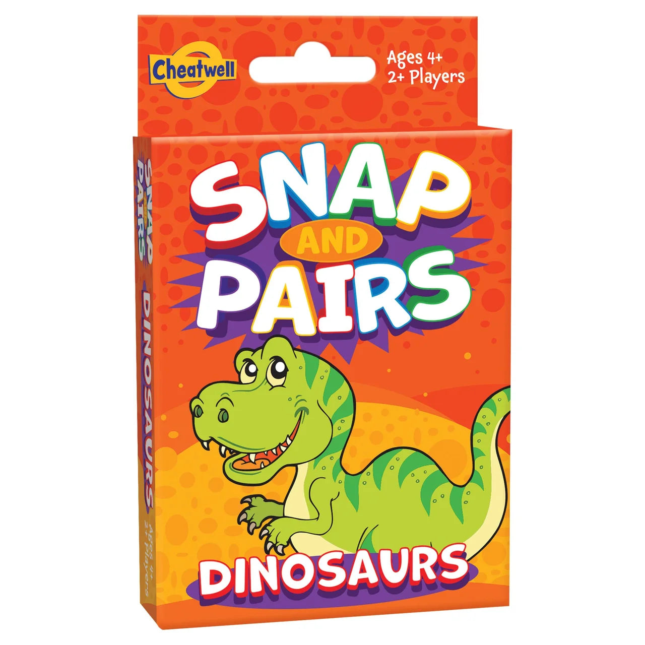 Dinosaur Snap & Pairs Card Game, 4yrs+