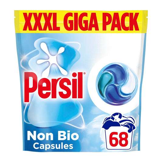 Persil Non Bio 4 in 1 Fast-Dissolving Laundry Capsules 68 Washes