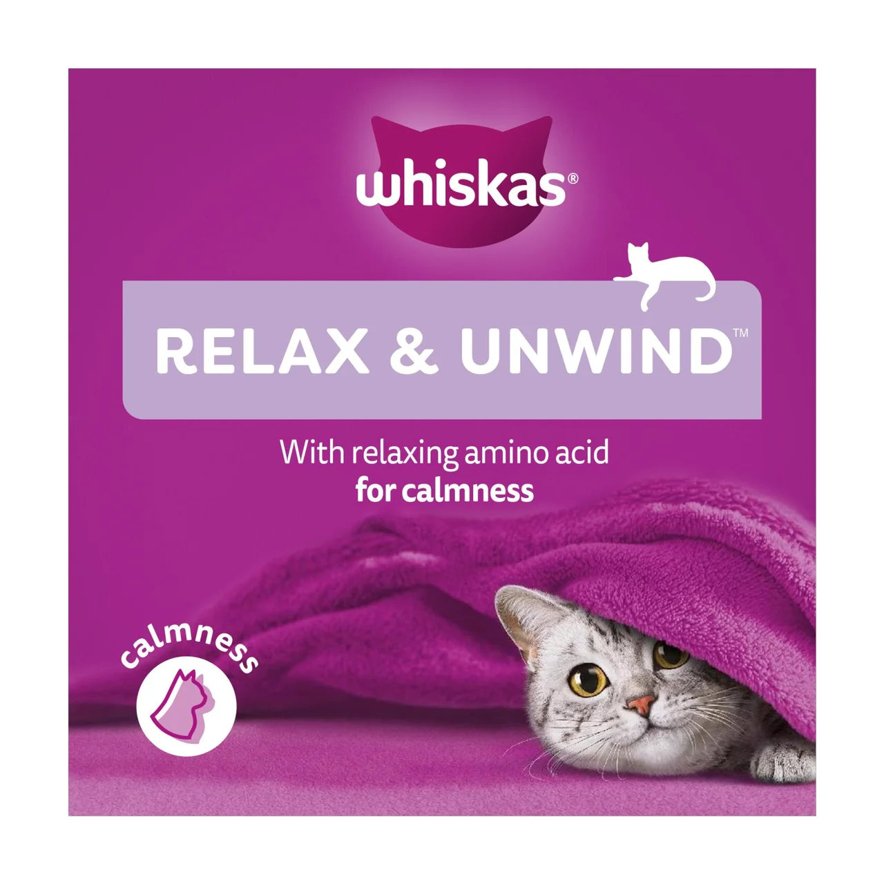 Whiskas Relax & Unwind Cat Treat Biscuits 45g