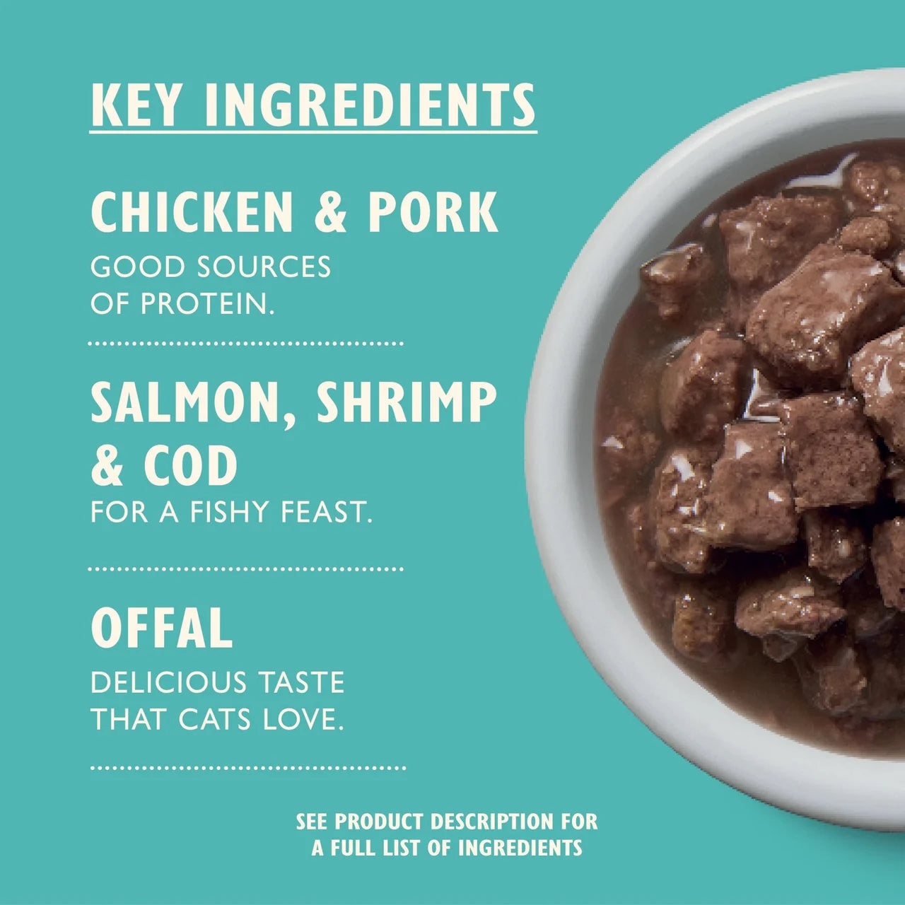 Lily's Kitchen Chicken & Ocean Fish Tasty Cuts in Gravy for Kittens 85g