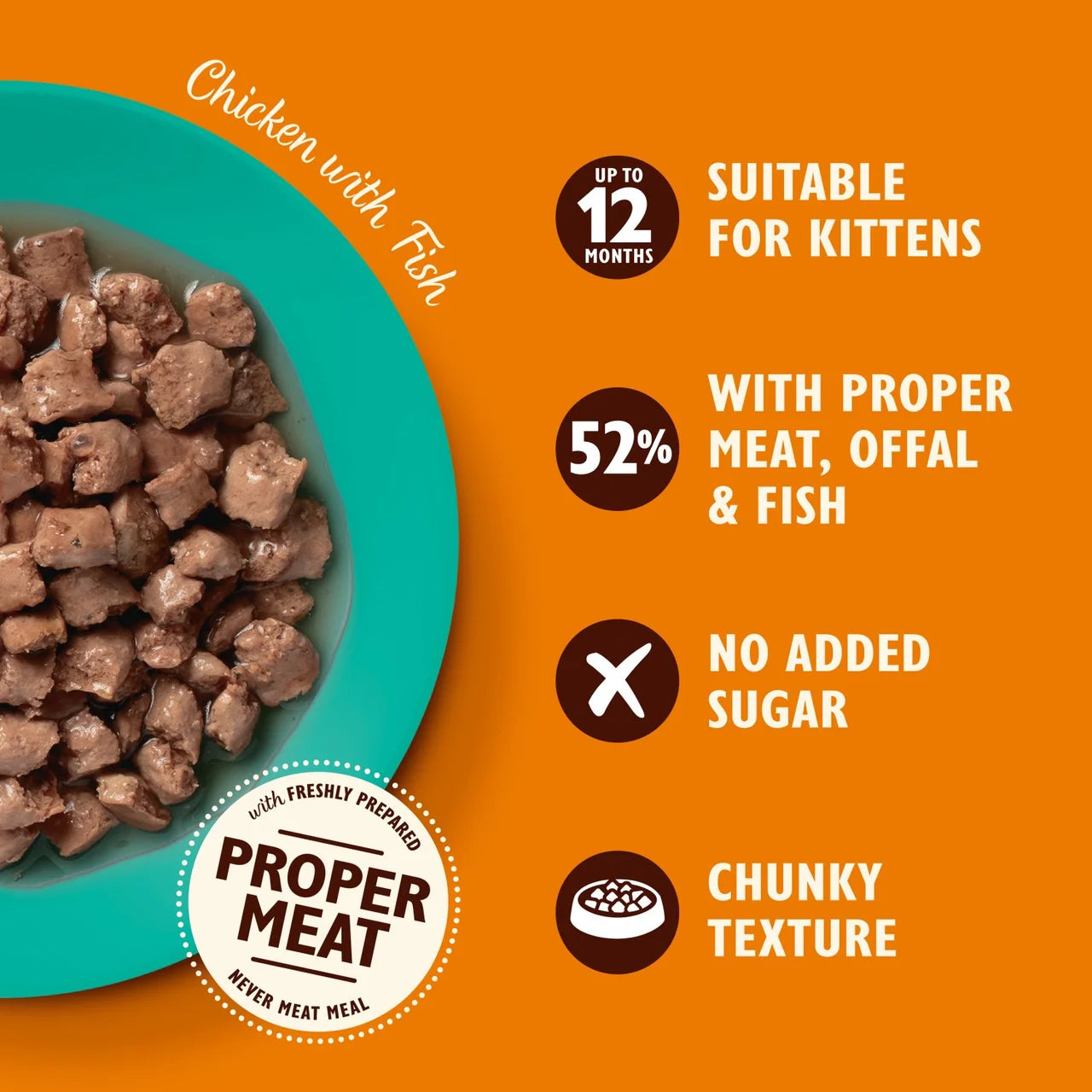 Lily's Kitchen Cat Tasty Cuts Kitten Mixed Multipack 8 x 85g