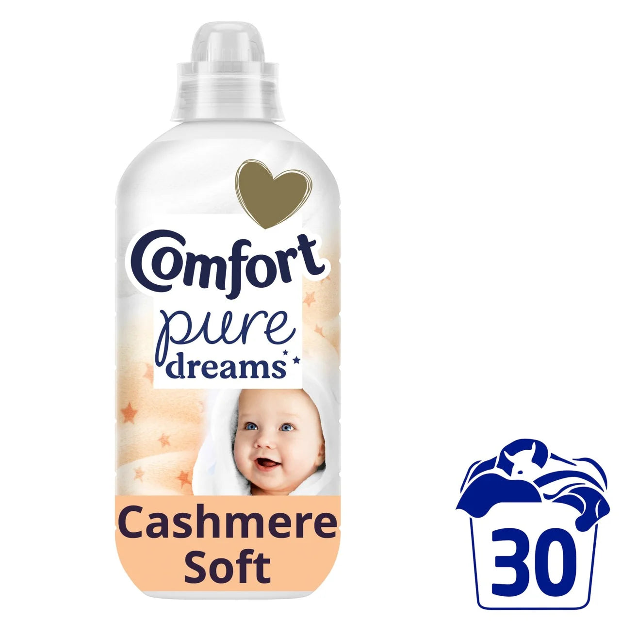 Comfort Pure Dreams Cashmere Soft Sensitive Fabric Conditioner 900ml