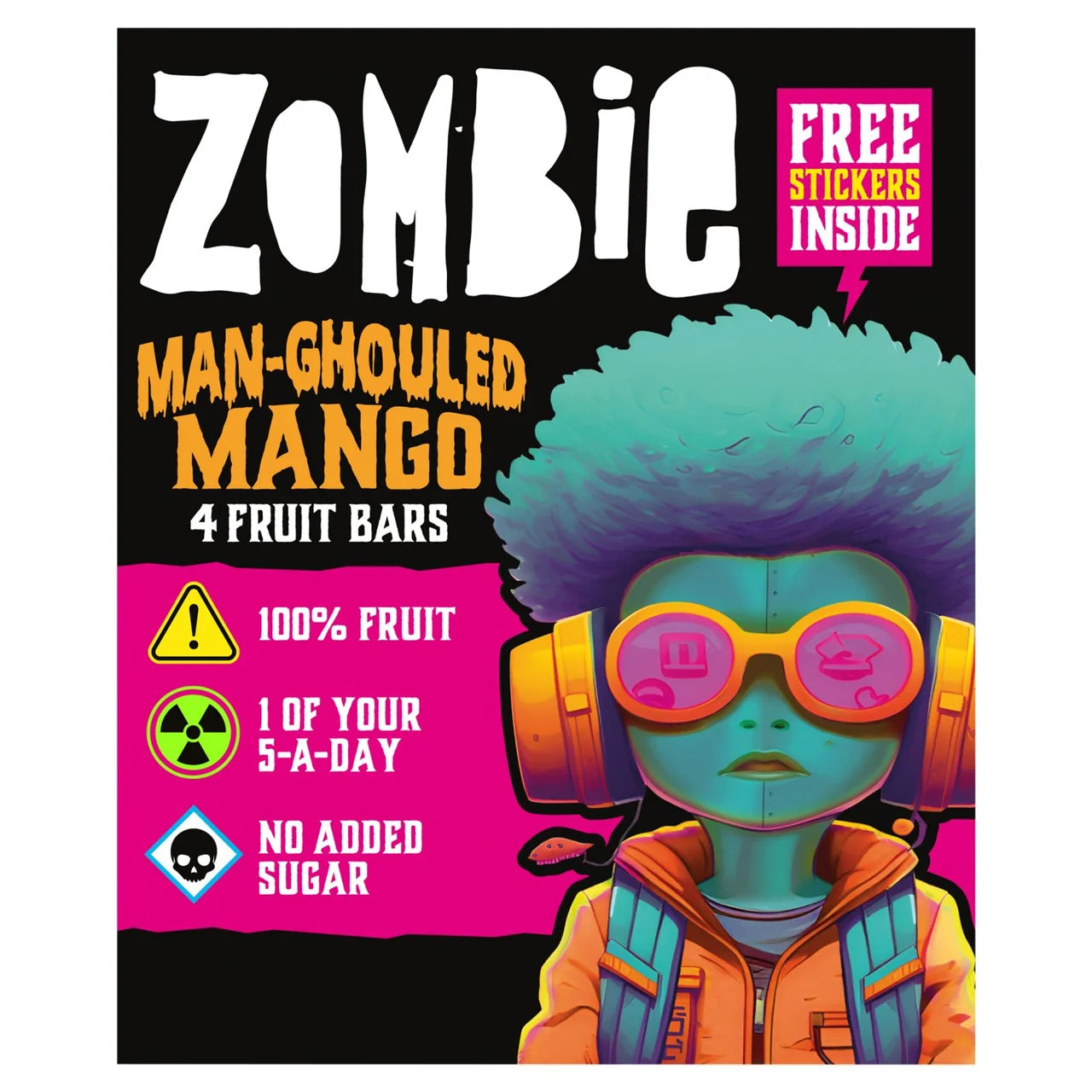 Zombie Fruit Bars Man-ghouled Mango Multipack 4 x 25g