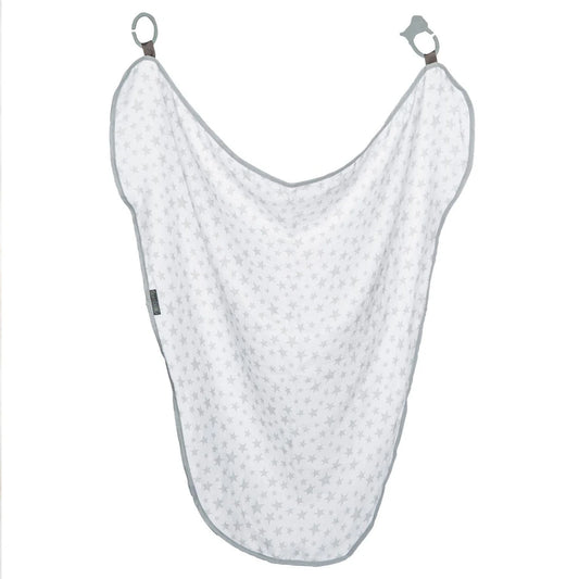 Cheeky Chompers 6 in 1 Multi Muslin Silver Stars