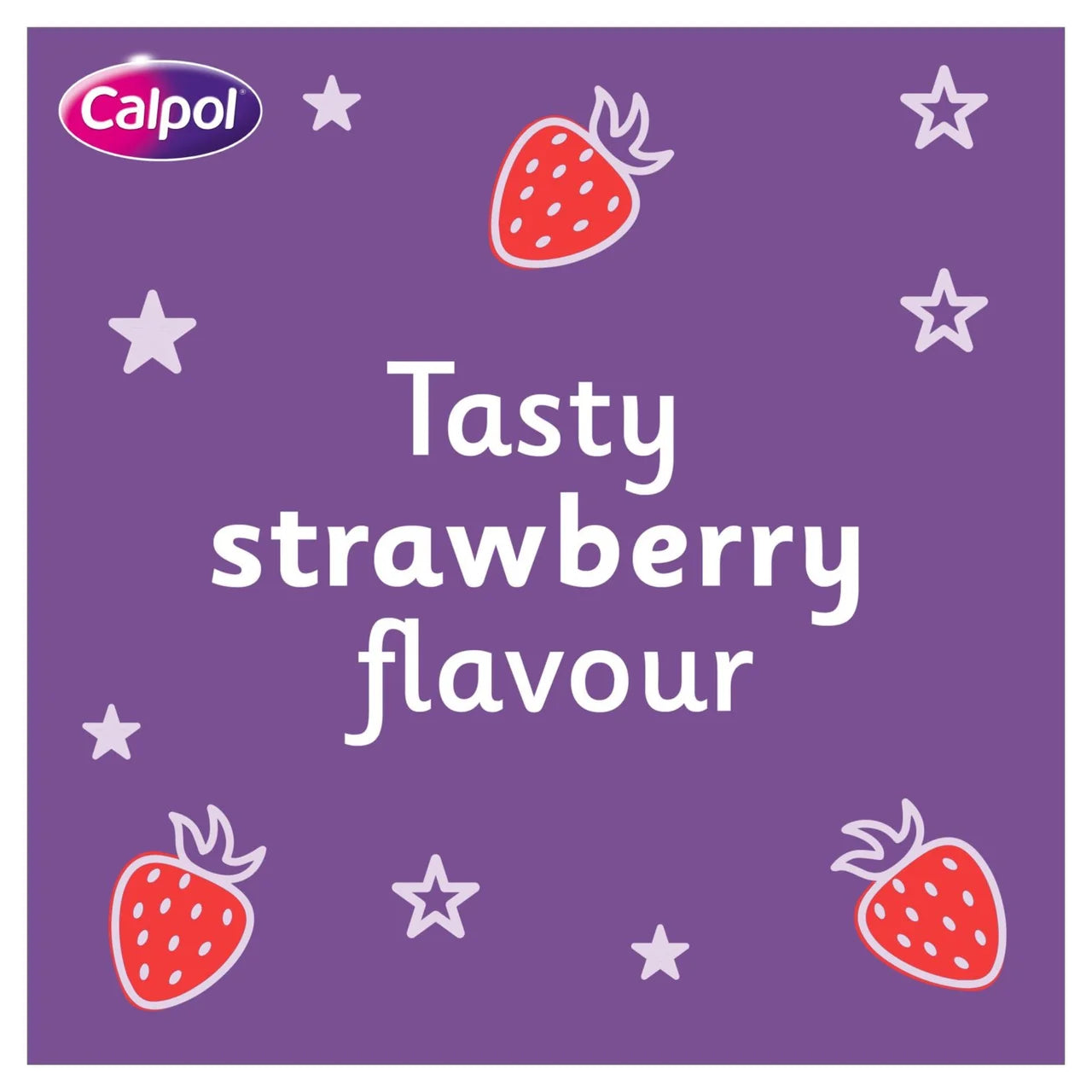 Calpol Infant Sugar Free & Colour Free Oral Suspension Strawberry 2+ Months 100ml