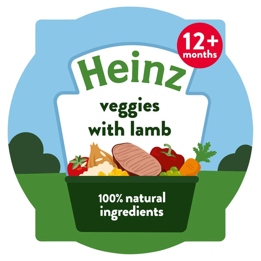 Heinz Veggies with Lamb Baby Food Tray 1+ Year 200g