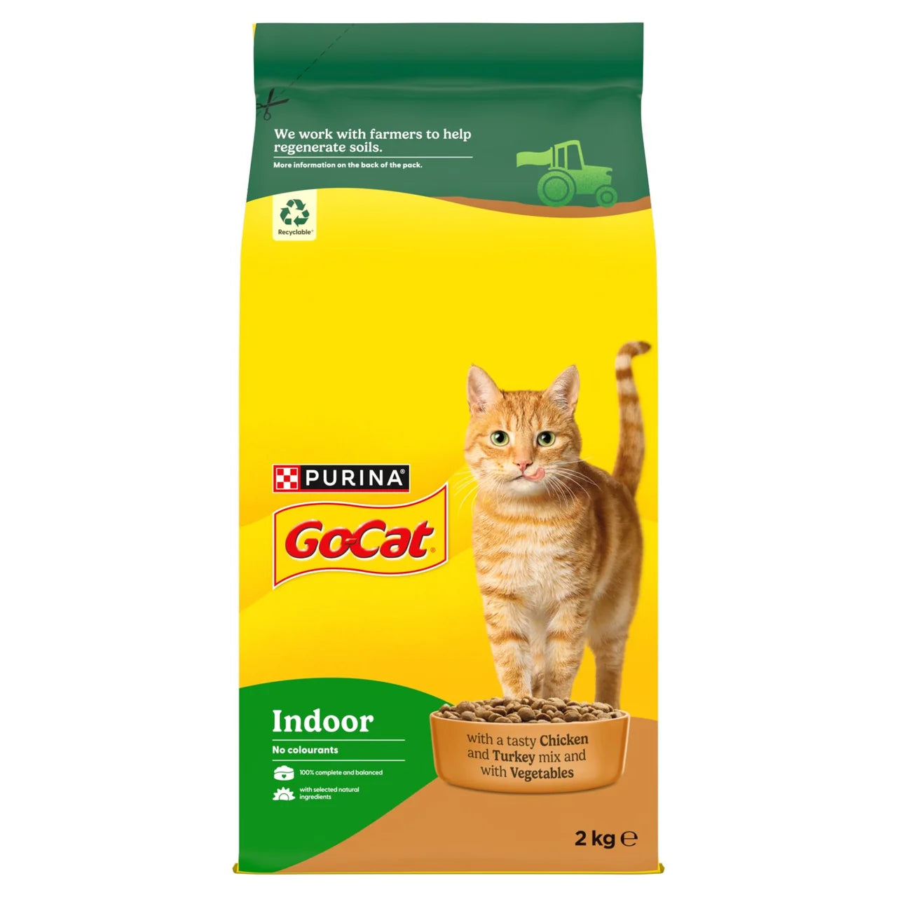 Go-Cat Indoor Chicken Dry Cat Food 2kg