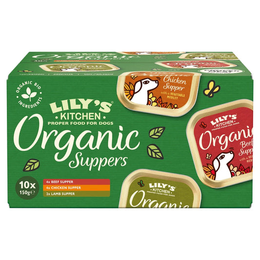 Lily's Kitchen Dog Organic Dinners Multipack 10x150g