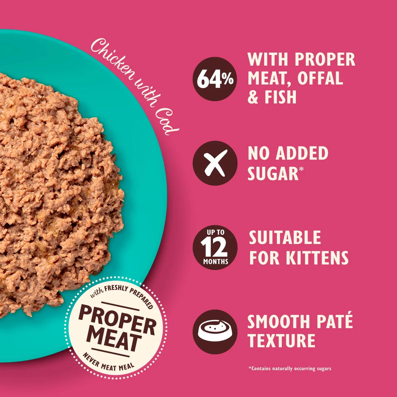 Lily's Kitchen Pate Selection for Kittens 8 x 85g