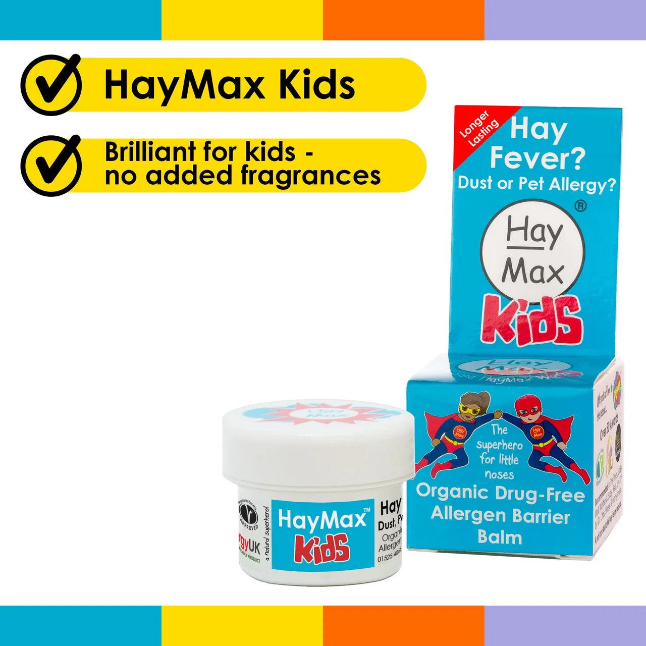 HayMax Kids Organic Allergy Barrier Balm 5ml