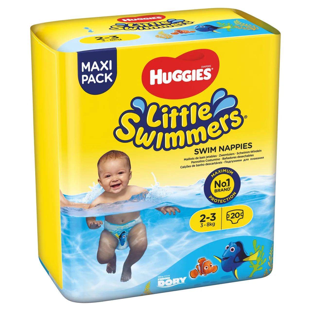 Huggies Little Swimmers Swim Nappies Size 2-3 , 20 per pack